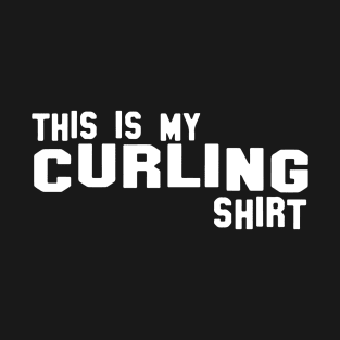 This Is My Curling Shirt Wife T-Shirt