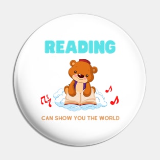 Reading will take you everywhere Pin