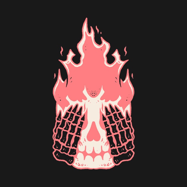 skull flame by Densap.id