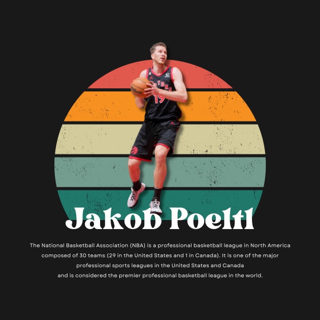 Jakob Poeltl Vintage V1 by Gojes Art