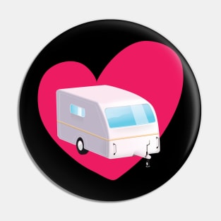 Love Caravans Pin