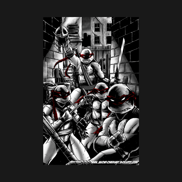 Death to Shredder Ninja Turtles Long Sleeve TShirt TeePublic