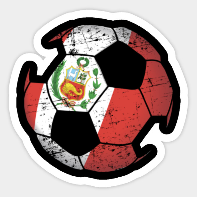 Peru Soccer Ball Flag Jersey Peruvian Football Pullover Hoodieperu Soccer Ball Flag Jersey Peruvian Football Peru Sticker Teepublic