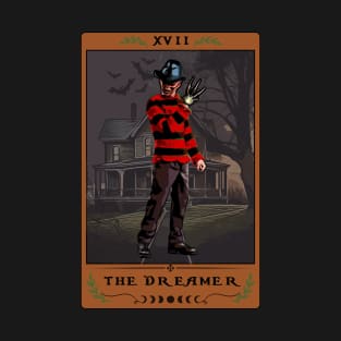 The Dreamer Tarot Card, Halloween Horror Characters T-Shirt