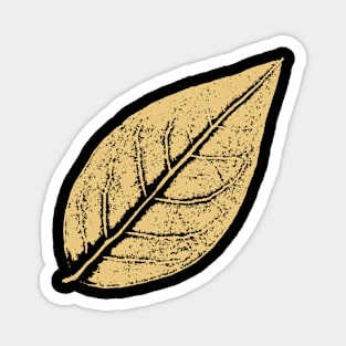 Huckleberry Leaf - Botanical Imprint Magnet