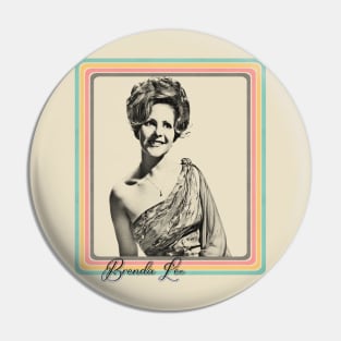 Brenda Lee Retro Vintage Pin