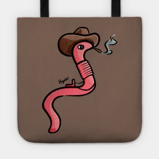 Worm Boy Tote