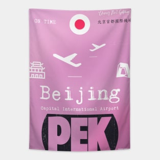 PEK Beijing airport code G-wow Tapestry