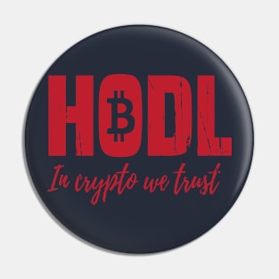 BTC HODL Pin