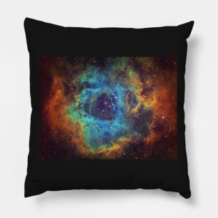 The Rosette Nebula in the constellation of Monoceros Pillow