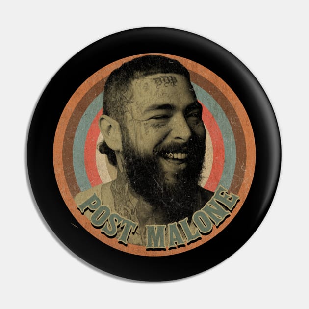 Austin Richard Post - Vintage Circle Style Pin by penCITRAan