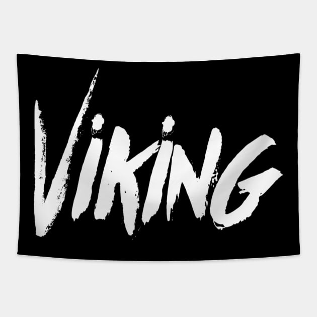 Bold Viking Design | Nordic Warrior | Warrior Design Tapestry by DesignsbyZazz