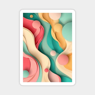 Color Swirl Harmony Magnet