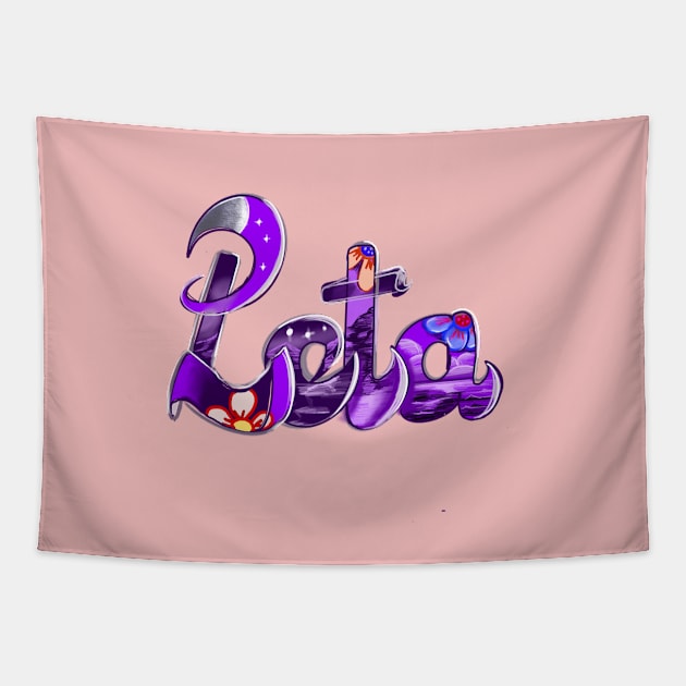 Leta nickname for Leticia or Letitia. Girls and womens Personalized Custom name Leta. Leta The top 10 best Personalized Custom Name gift ideas for Leta girls and women Tapestry by Artonmytee