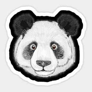 Kawaii Cute Panda With Heart Art Print by Wordsberry