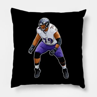 Ronnie Stanley #79 Get Ready Pillow