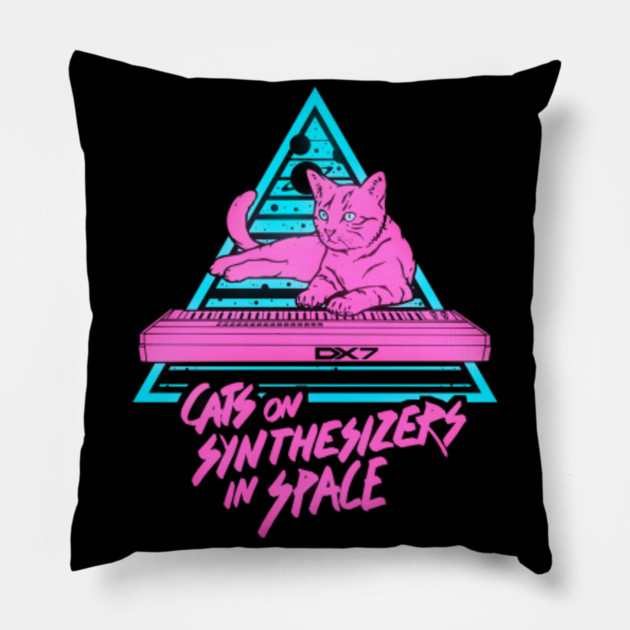 Funny Lightstyle Cats Clothes Cats On Synthesizers In Space