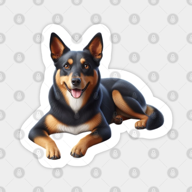 Australian Kelpie Magnet by millersye