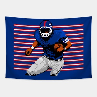 New York Pixel Running Back Tapestry