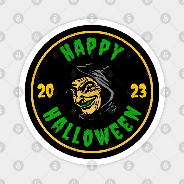 Happy Halloween 2023 Magnet by The Sherwood Forester