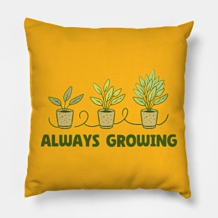 Always Growing Pillow