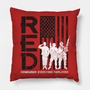 Remember Everyone Deployed - Version 1 Pillow