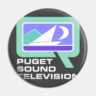 Puget Sound Television Pin