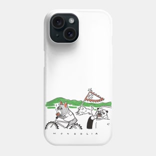 Mongolian Warrior MTB Phone Case