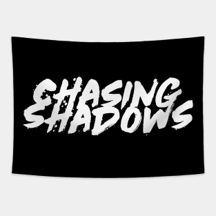 Chasing Shadows Logo Tapestry