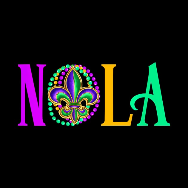 Mardi Gras  504 New  Louisiana Fleur De Lis by ArtbyBrazil