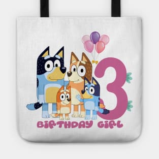 Bluey and Bingo 3 year Tote