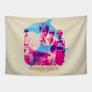 Orange Juice Tapestry