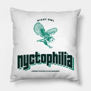 Nyctophilia - Night Owl Pillow