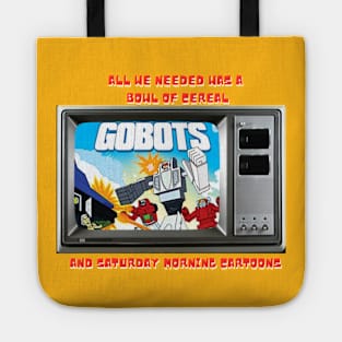 80s cartoons Tote