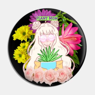 Plant Mom Pin