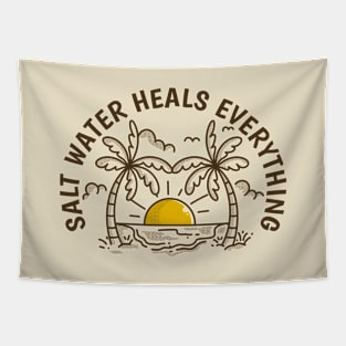 Salt water heals everything Tapestry