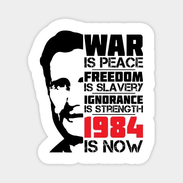 George Orwell 1984 Magnet by CatsCrew