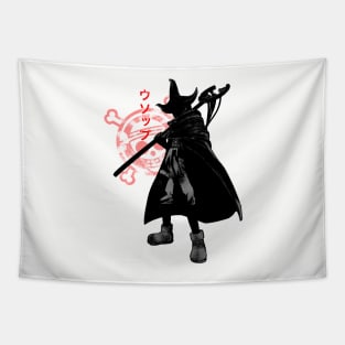 Crimson Sniper Tapestry