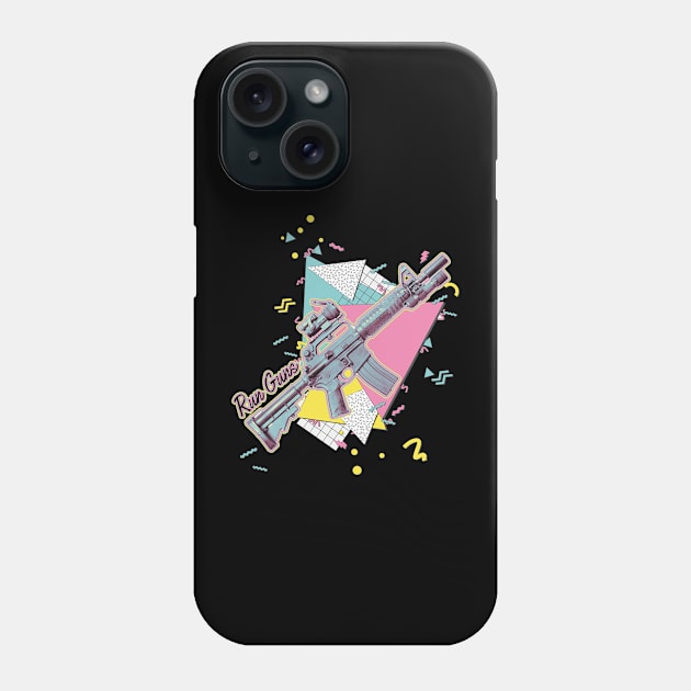 Run Guns Phone Case by bakerjrae