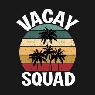 Vacay Mode Beach Summer Vintage Colorful Vacation Family T-Shirt