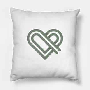 Love Is Green Pillow