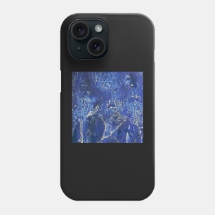 Motive in Blue Phone Case