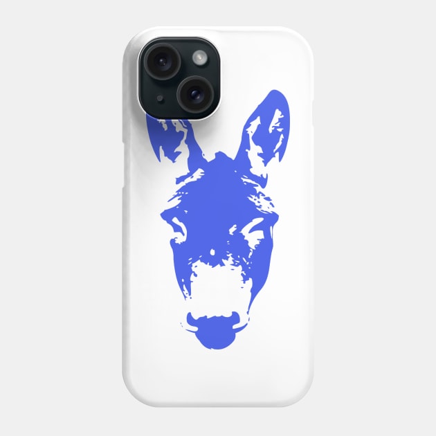 Blue Democratic Donkey Gifts Phone Case by gillys