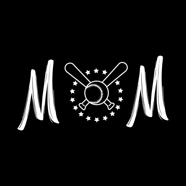 Baseball Mom MVPs - Funny & Cool Gift for Mothers, Friends, and Girlfriends - Cute & Loving Sports Mom Apparel for Women by Satrok