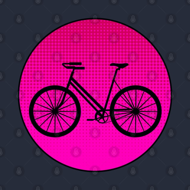 PINK Polka Dots Bike by CreativePhil