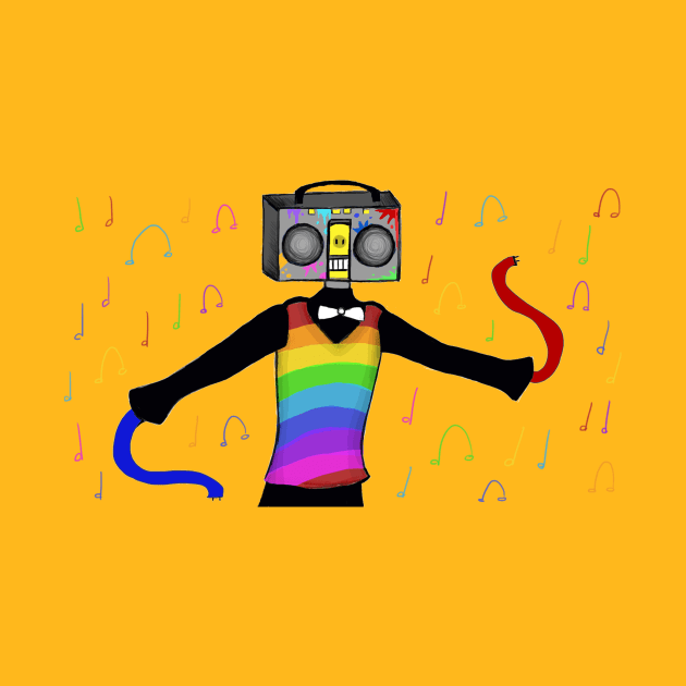 Boombox by GrimKr33per