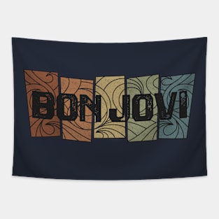 Bon Jovi Retro Pattern Tapestry