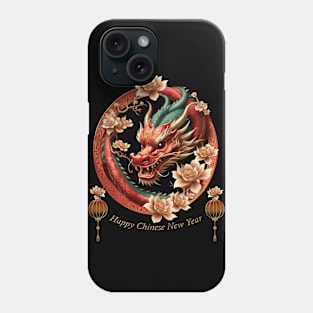 Happy new chinese dragon year Phone Case