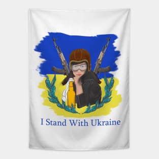 I Stand With Ukraine Tapestry