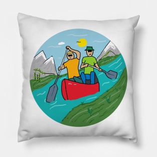 Canoeing Pillow
